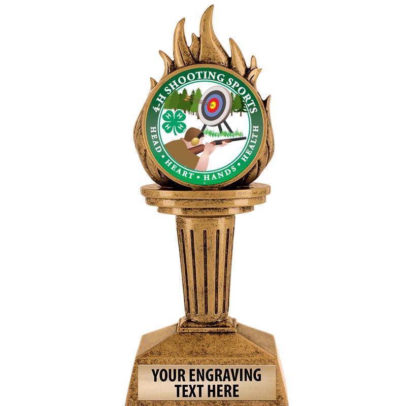 7.25" TORCH INSERT SCULPTURE