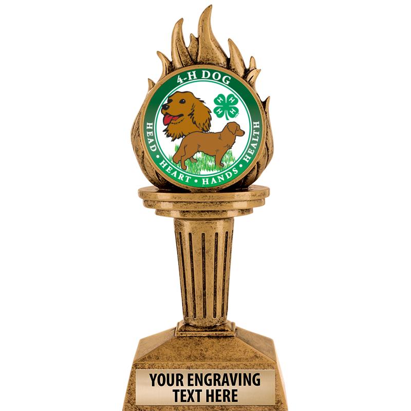 7.25" TORCH INSERT SCULPTURE