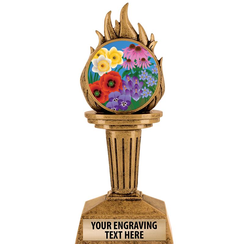 7.25" TORCH INSERT SCULPTURE