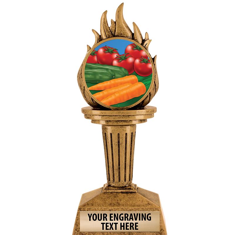 7.25" TORCH INSERT SCULPTURE