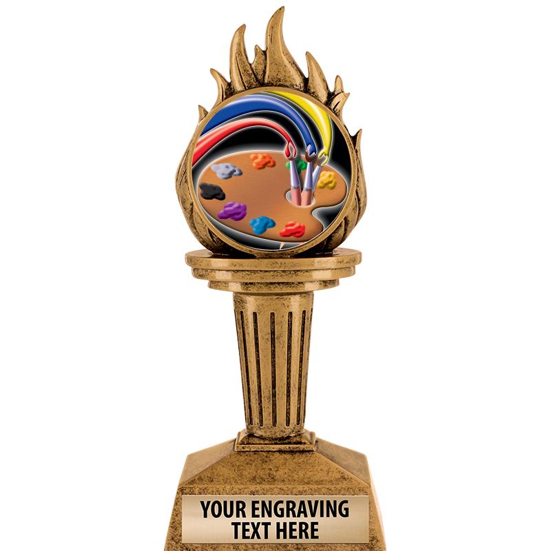 7.25" TORCH INSERT SCULPTURE