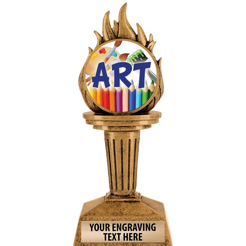 7.25" TORCH INSERT SCULPTURE