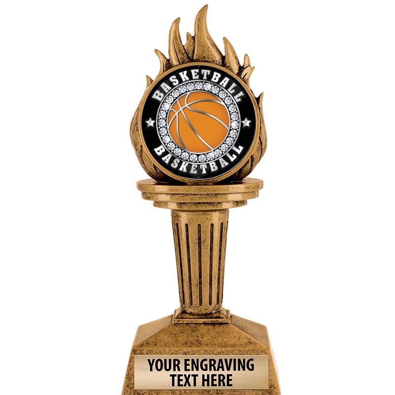 7.25" TORCH INSERT SCULPTURE