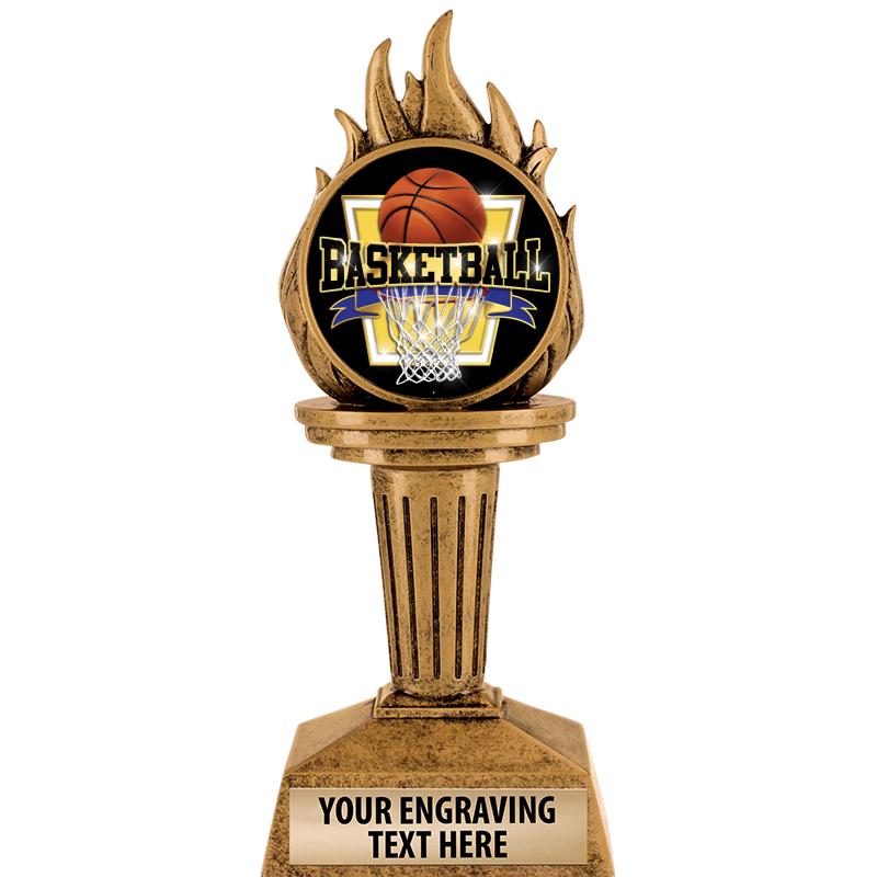 7.25" TORCH INSERT SCULPTURE