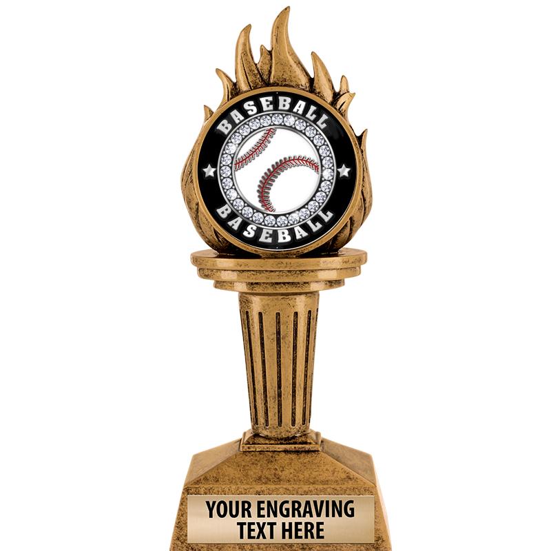 7.25" TORCH INSERT SCULPTURE