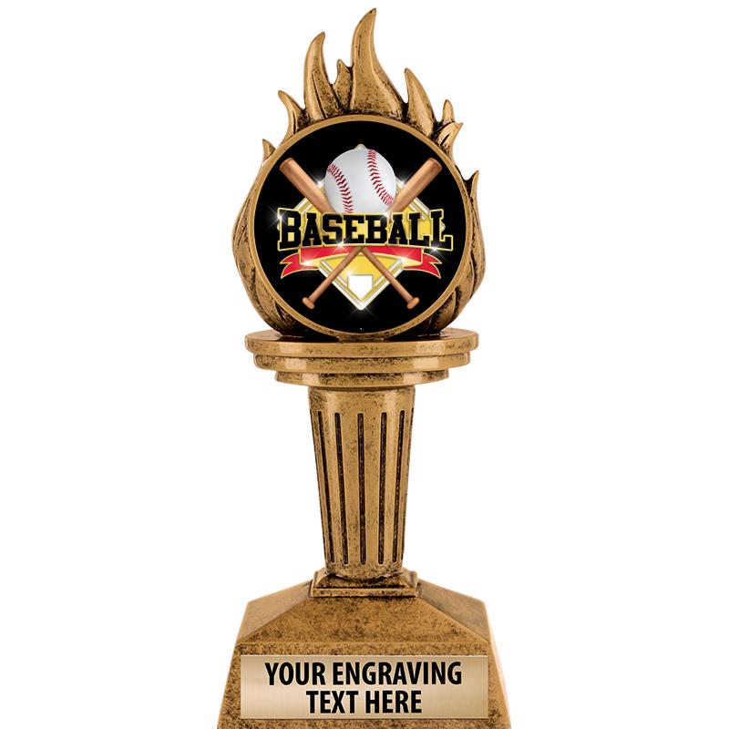 7.25" TORCH INSERT SCULPTURE