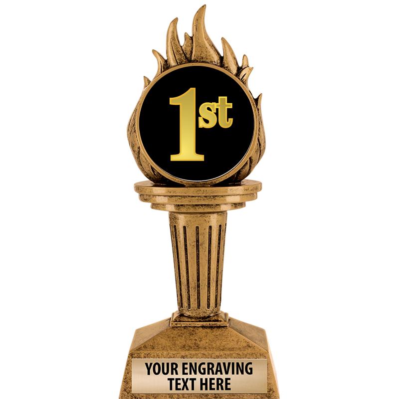 7.25" TORCH INSERT SCULPTURE