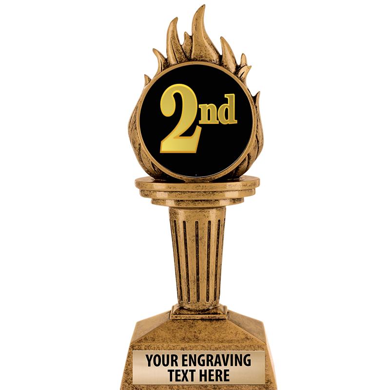 7.25" TORCH INSERT SCULPTURE