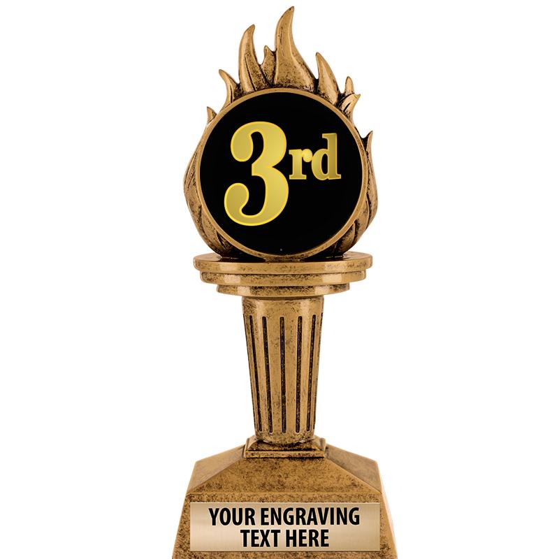 7.25" TORCH INSERT SCULPTURE