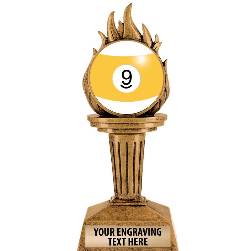 7.25" TORCH INSERT SCULPTURE