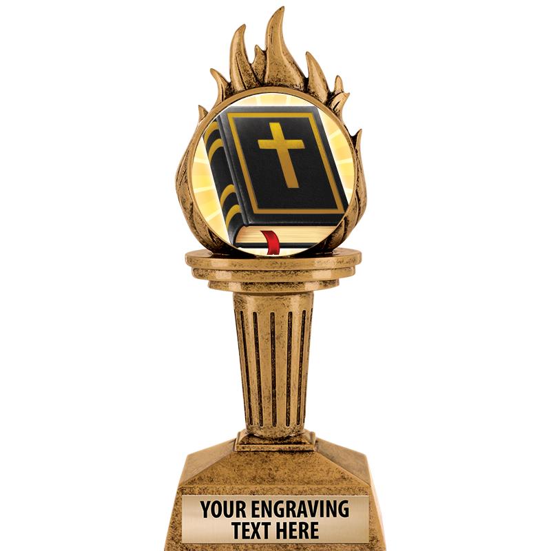 7.25" TORCH INSERT SCULPTURE