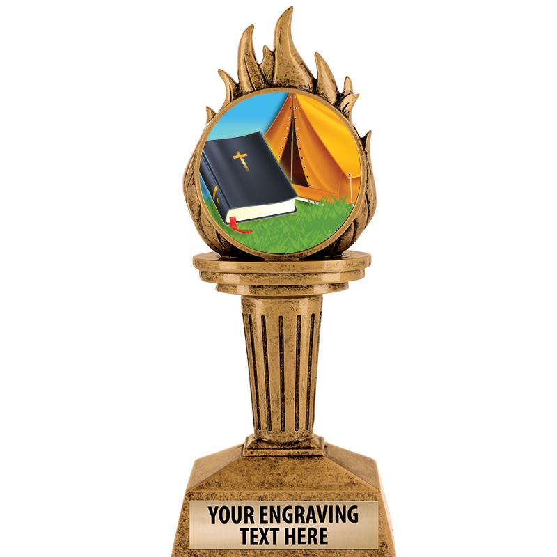 7.25" TORCH INSERT SCULPTURE