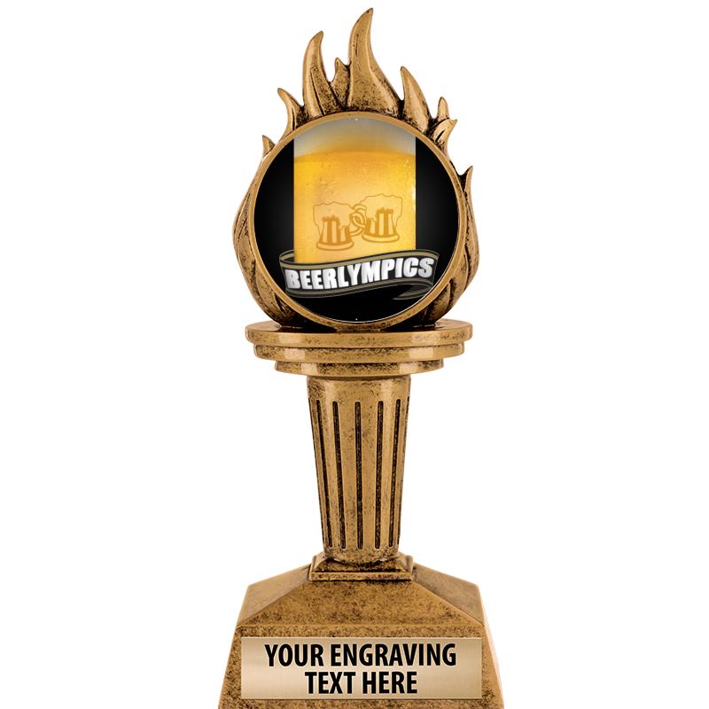 7.25" TORCH INSERT SCULPTURE