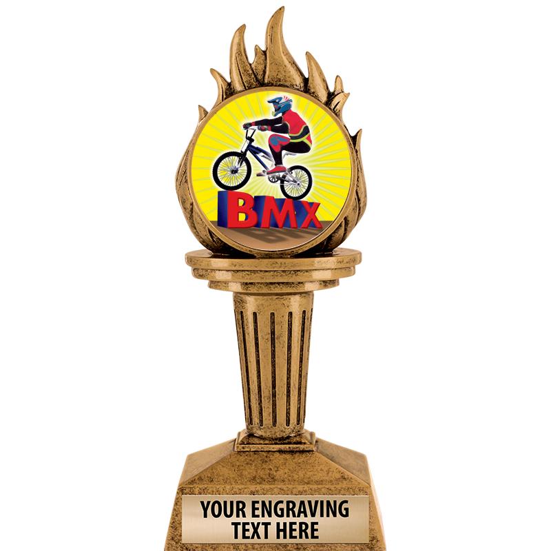 7.25" TORCH INSERT SCULPTURE