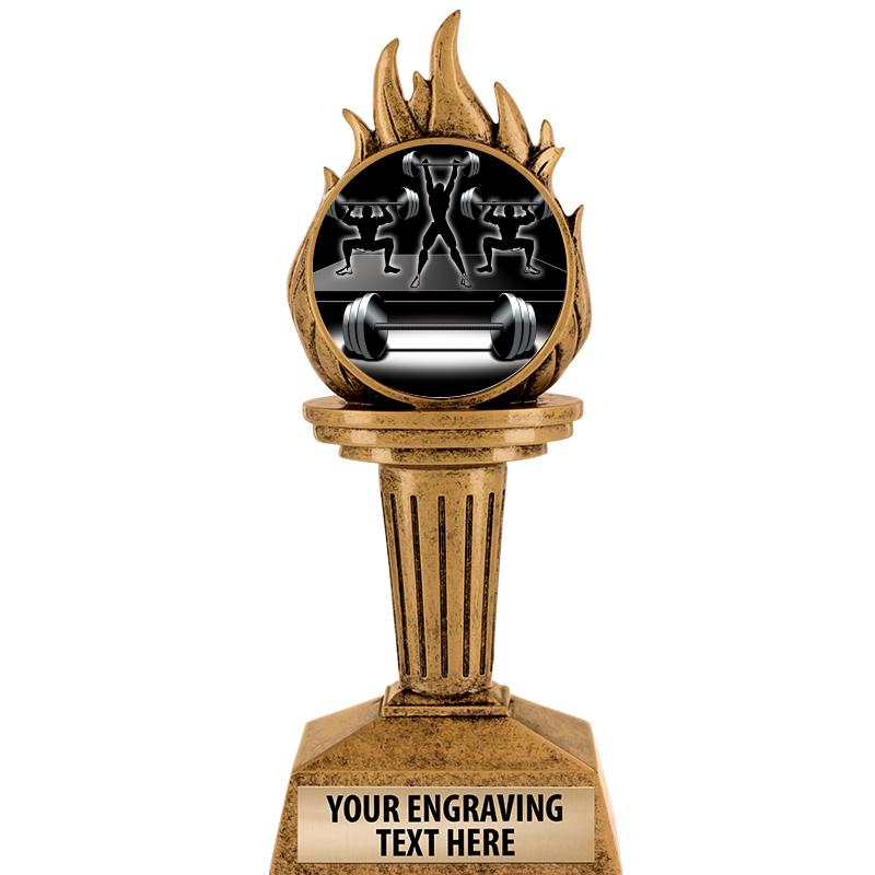 7.25" TORCH INSERT SCULPTURE