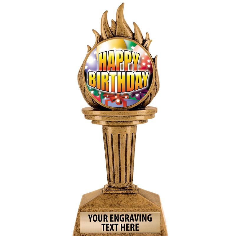 7.25" TORCH INSERT SCULPTURE