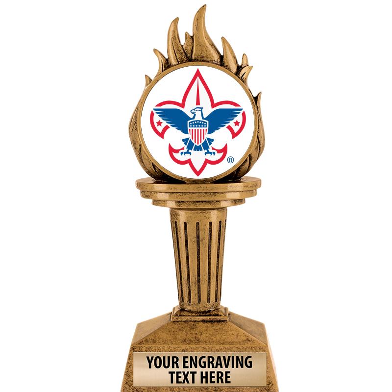 7.25" TORCH INSERT SCULPTURE