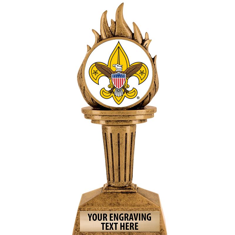 7.25" TORCH INSERT SCULPTURE