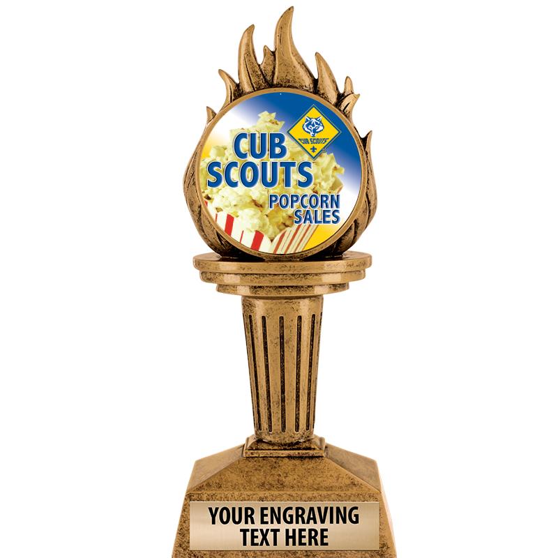 7.25" TORCH INSERT SCULPTURE