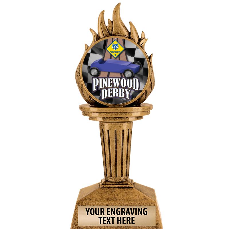 7.25" TORCH INSERT SCULPTURE