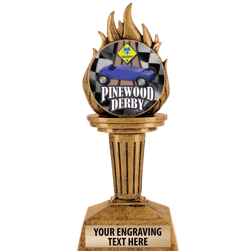 7.25" TORCH INSERT SCULPTURE