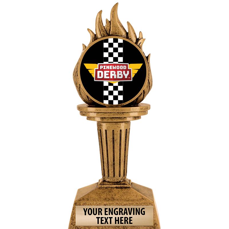 7.25" TORCH INSERT SCULPTURE