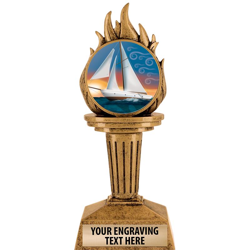 7.25" TORCH INSERT SCULPTURE