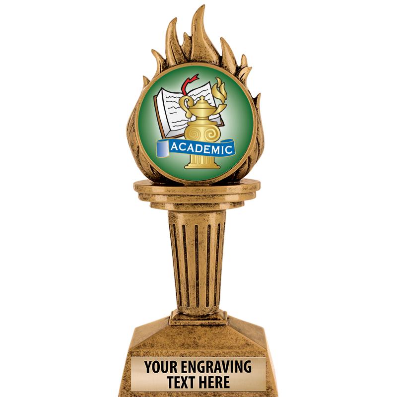 7.25" TORCH INSERT SCULPTURE