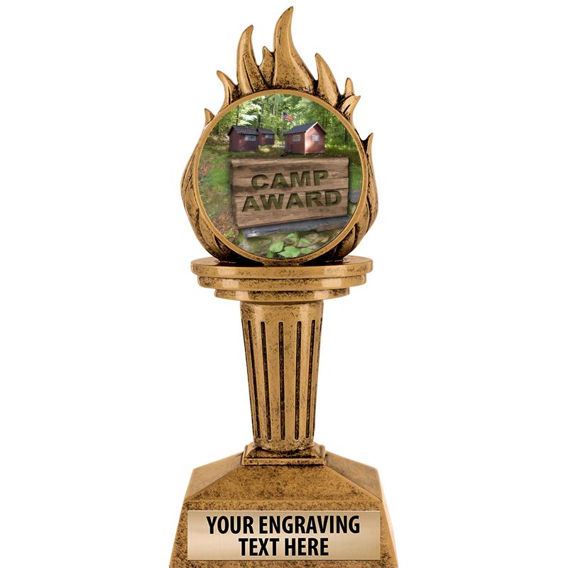 7.25" TORCH INSERT SCULPTURE