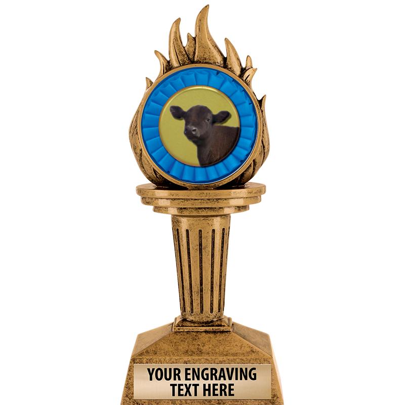 7.25" TORCH INSERT SCULPTURE