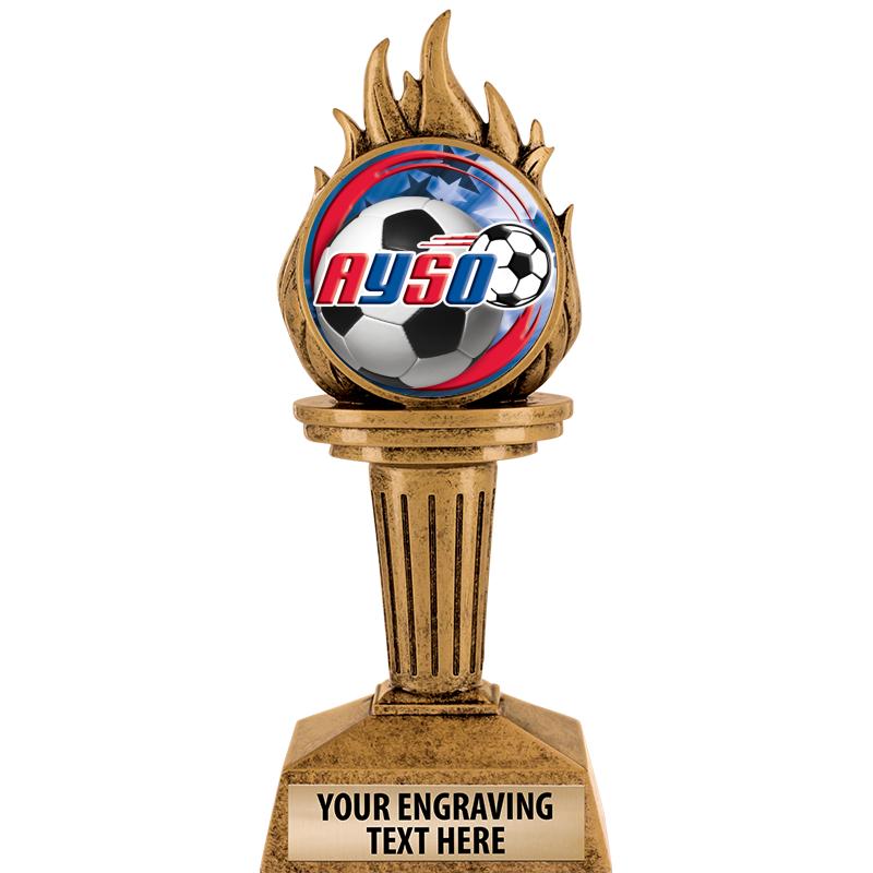 7.25" TORCH INSERT SCULPTURE