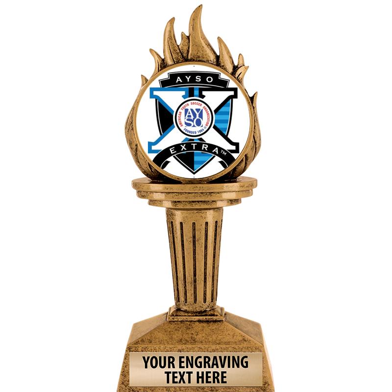 7.25" TORCH INSERT SCULPTURE