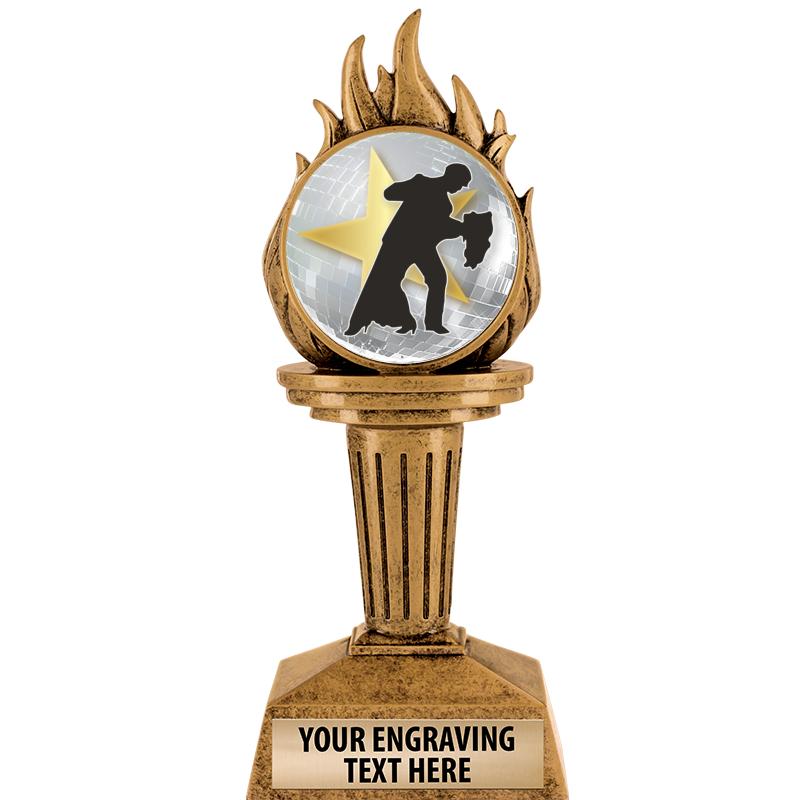 7.25" TORCH INSERT SCULPTURE