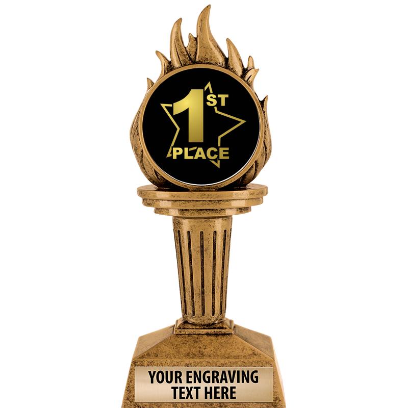 7.25" TORCH INSERT SCULPTURE