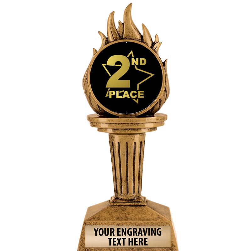 7.25" TORCH INSERT SCULPTURE