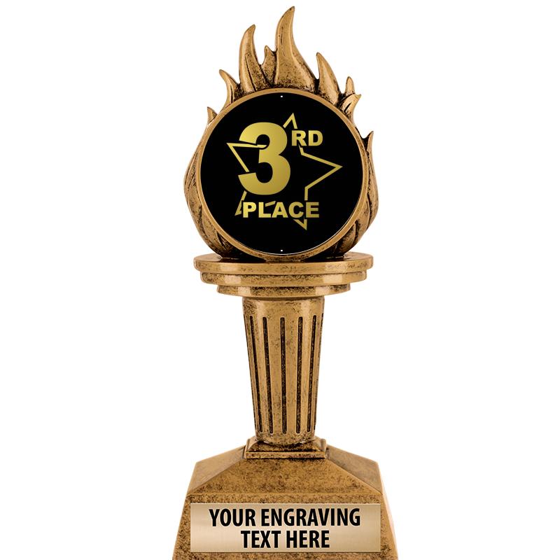 7.25" TORCH INSERT SCULPTURE