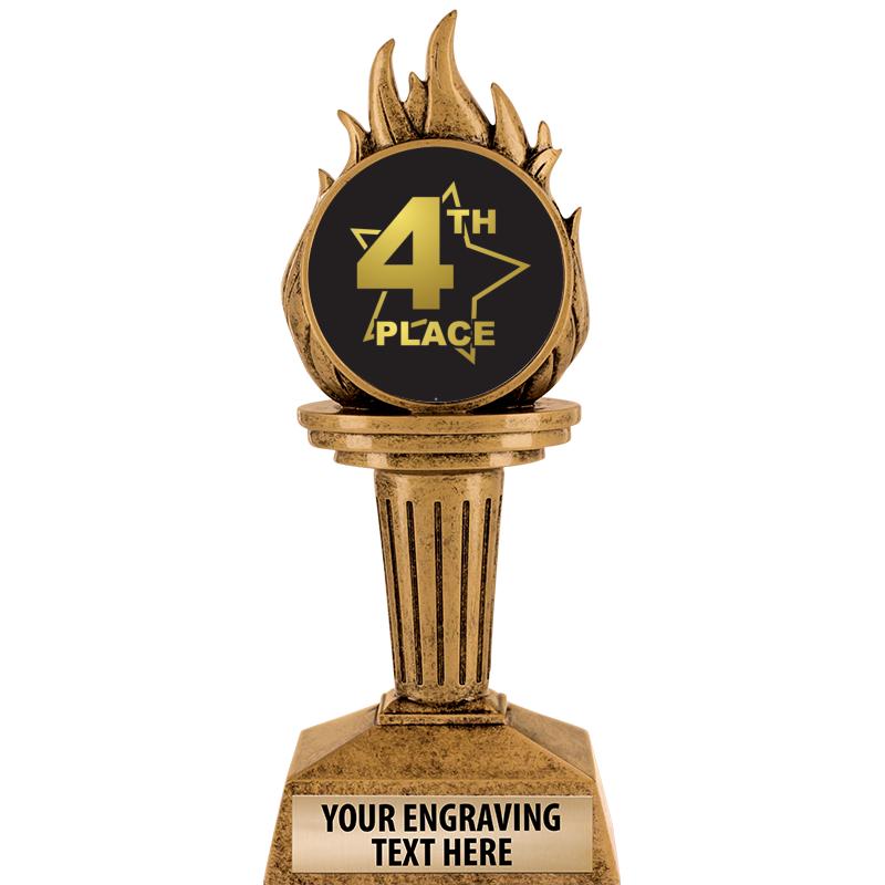 7.25" TORCH INSERT SCULPTURE