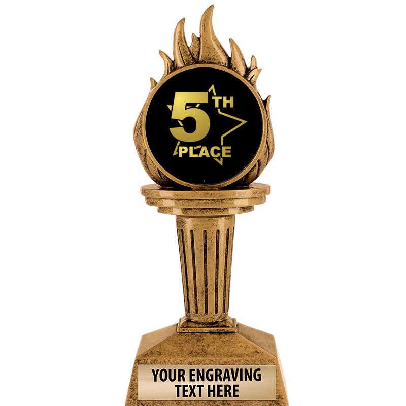 7.25" TORCH INSERT SCULPTURE