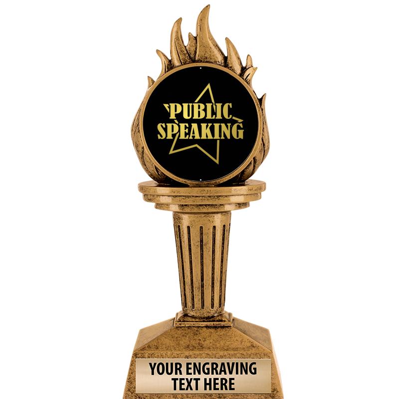 7.25" TORCH INSERT SCULPTURE