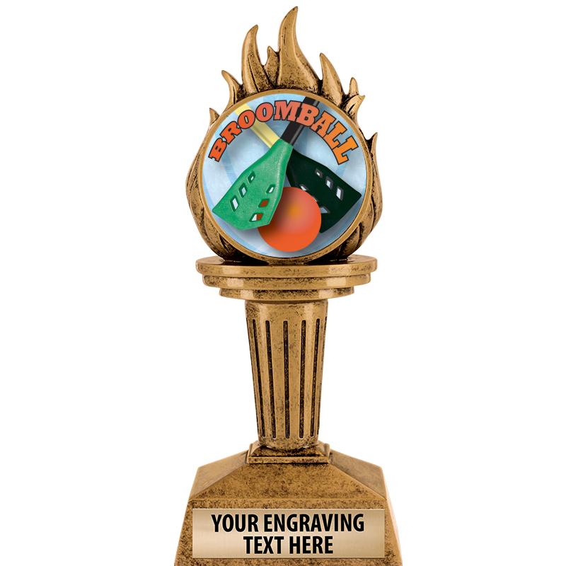 7.25" TORCH INSERT SCULPTURE