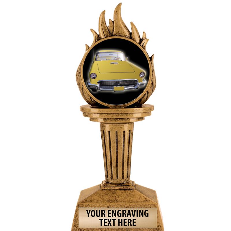 7.25" TORCH INSERT SCULPTURE