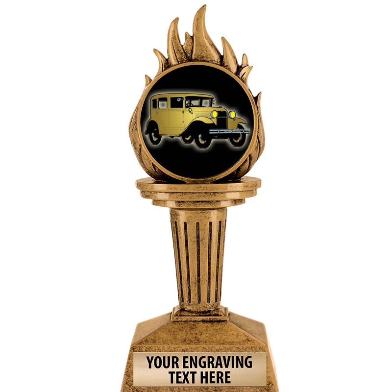 7.25" TORCH INSERT SCULPTURE