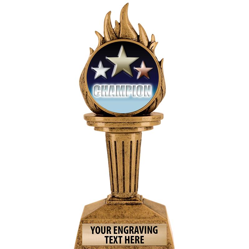 7.25" TORCH INSERT SCULPTURE