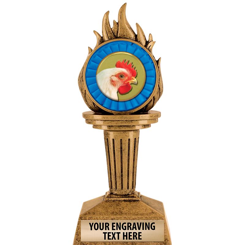 7.25" TORCH INSERT SCULPTURE