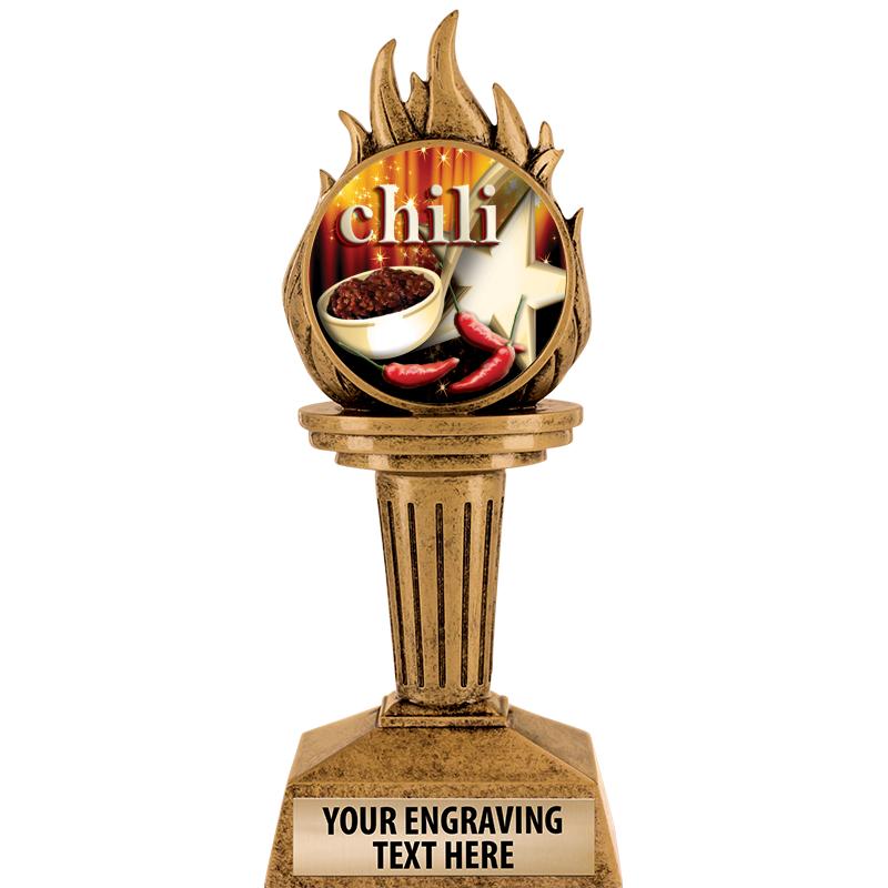 7.25" TORCH INSERT SCULPTURE