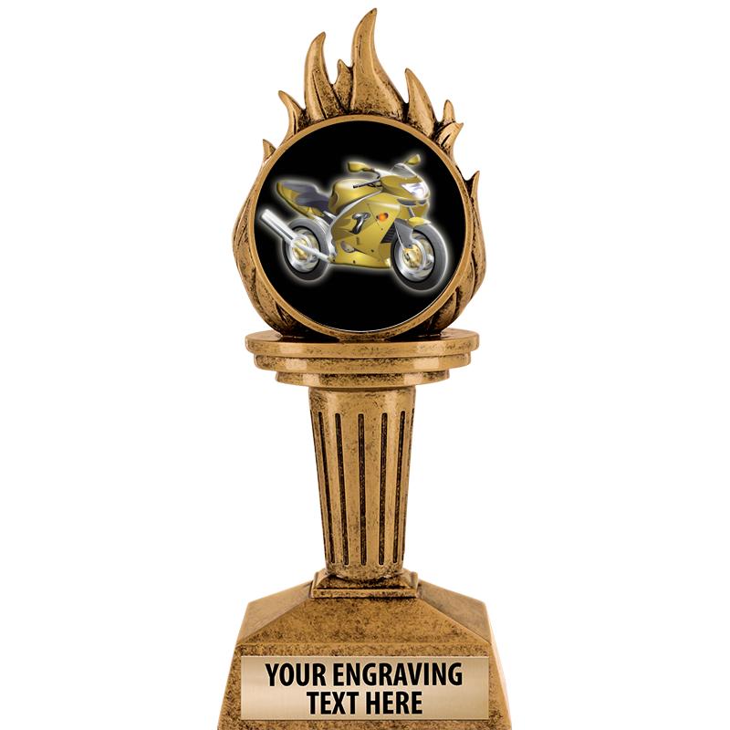 7.25" TORCH INSERT SCULPTURE