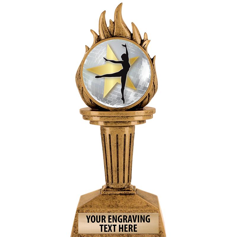 7.25" TORCH INSERT SCULPTURE