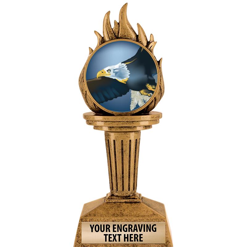 7.25" TORCH INSERT SCULPTURE