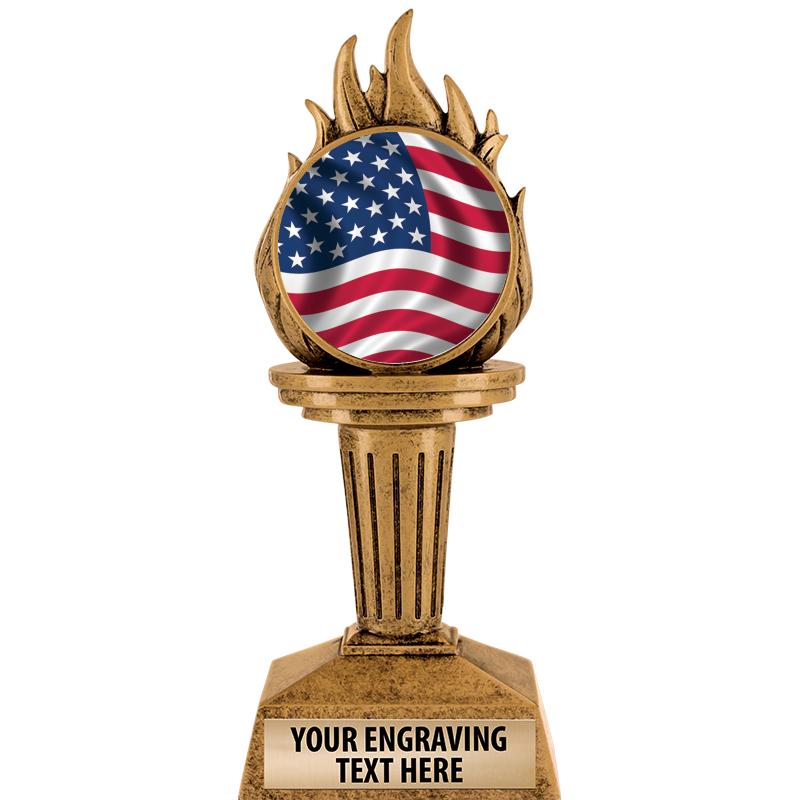 7.25" TORCH INSERT SCULPTURE