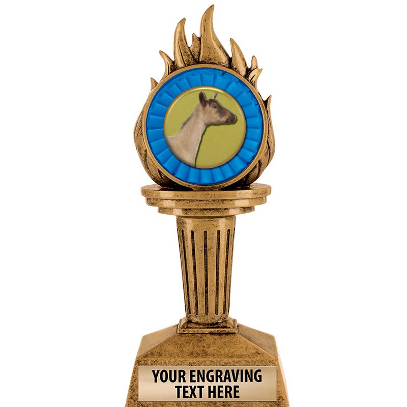 7.25" TORCH INSERT SCULPTURE